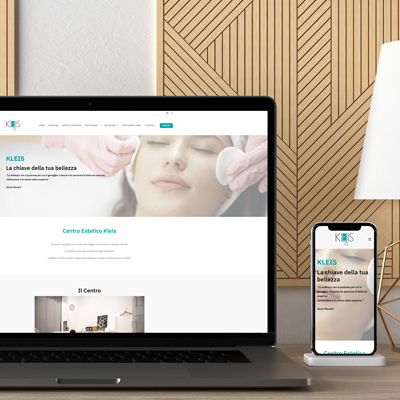 Kleis centro estetico sito web