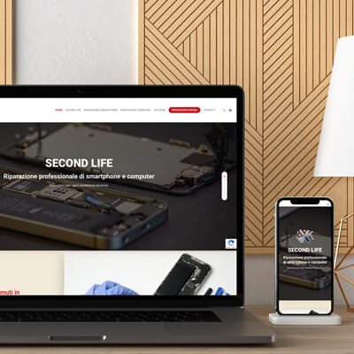 Second Life riparazioni sito web