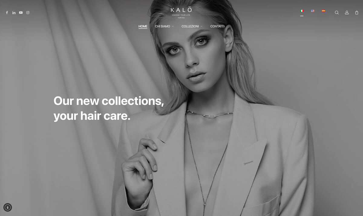 Esempio sito realizzato da Mauro Vallotti