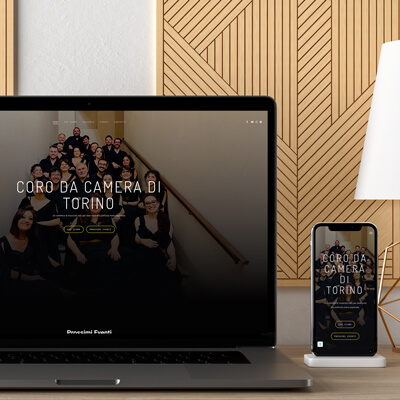 Coro da camera di Torino sito web