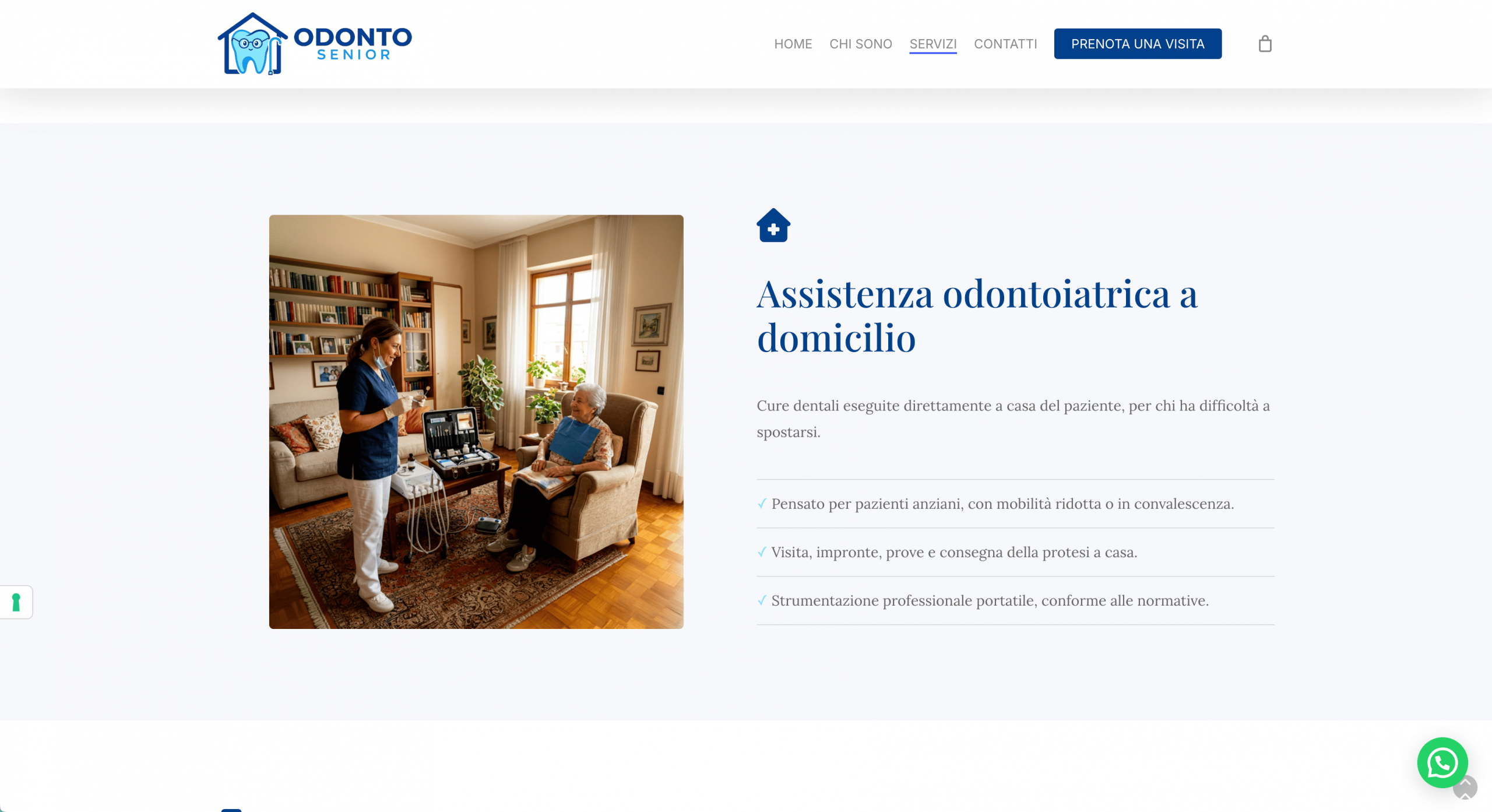 Odonto Senior - anteprima progetto