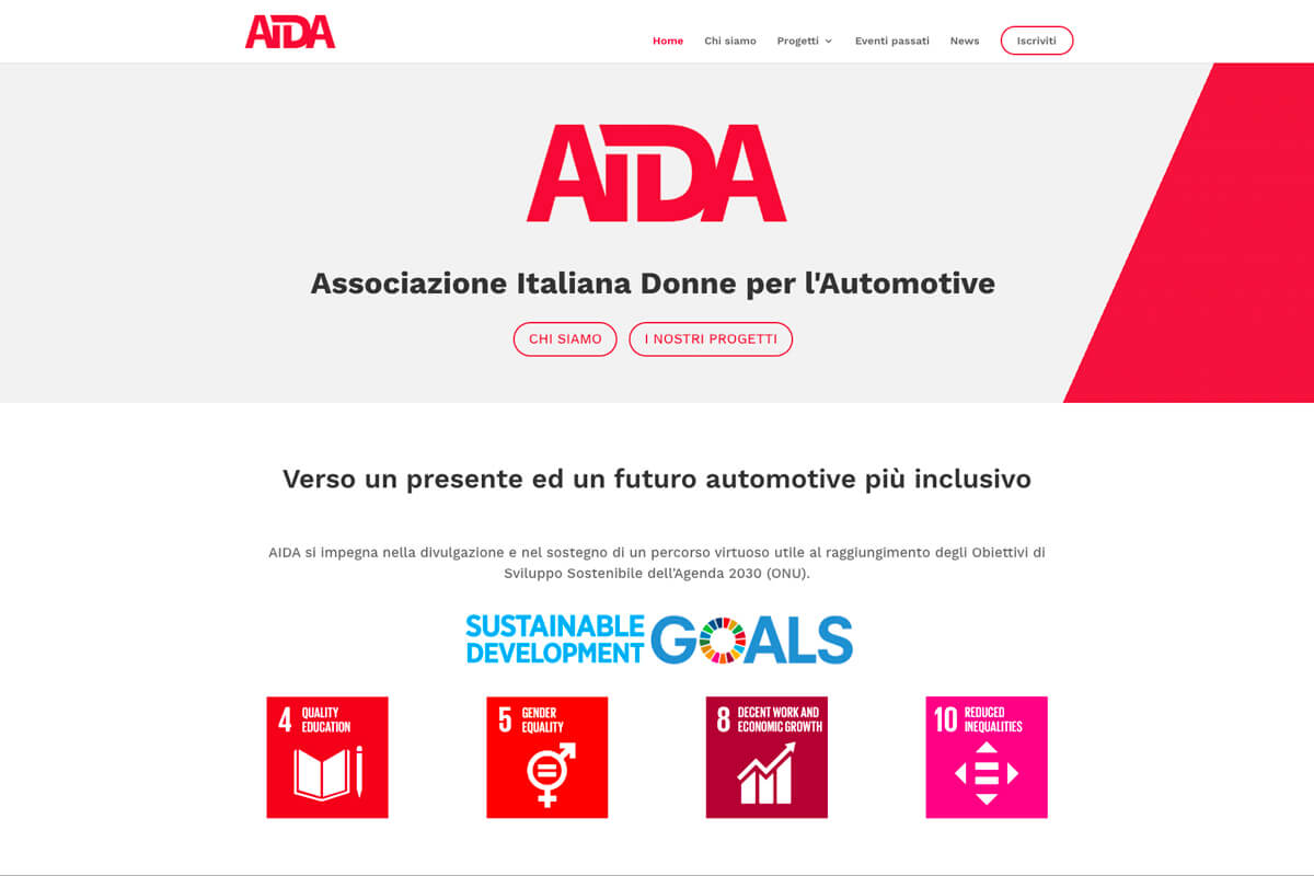 A.I.D.A. — sito istituzionale dell'Associazione Italiana Donne per l'Automotive