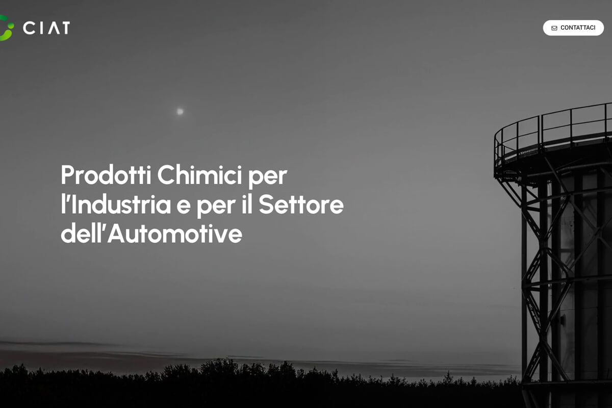 C.I.A.T. S.p.A. — sito corporate B2B